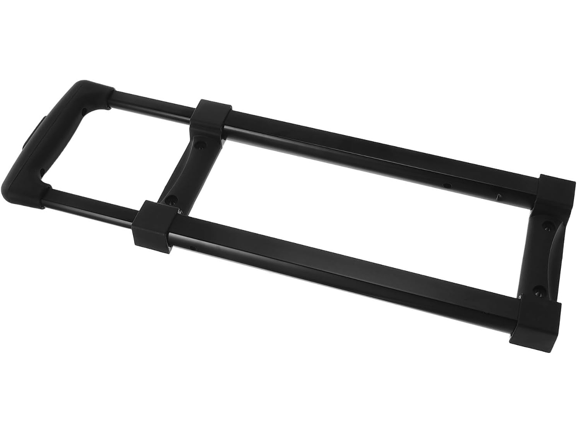 Asa Telescópica Extensible Ciieeo De Plástico Negro Para Maletas Y Carritos, Duradera.