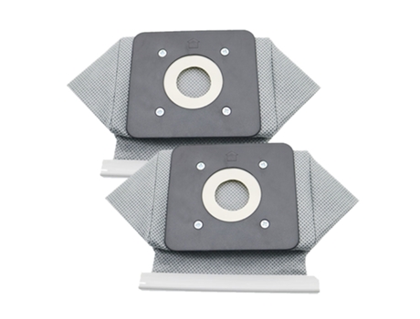 Bolsa de polvo de tela para aspiradora Universal lavable, 2 / 1 unidad, para Philips Electrolux Lg Haier Samsung, bolsa para aspiradora de 11x10cm