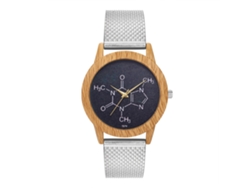Reloj De Pulsera Analógico De Cuarzo Para Mujer, De Aleación, Con Esfera Redonda, Estilo Moderno, Color Plata.
