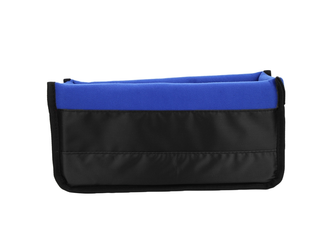 Bolsa Insertable Para Lente De Cámara Dslr Impermeable Y Antichoque Con Particiones Acolchadas (azul)
