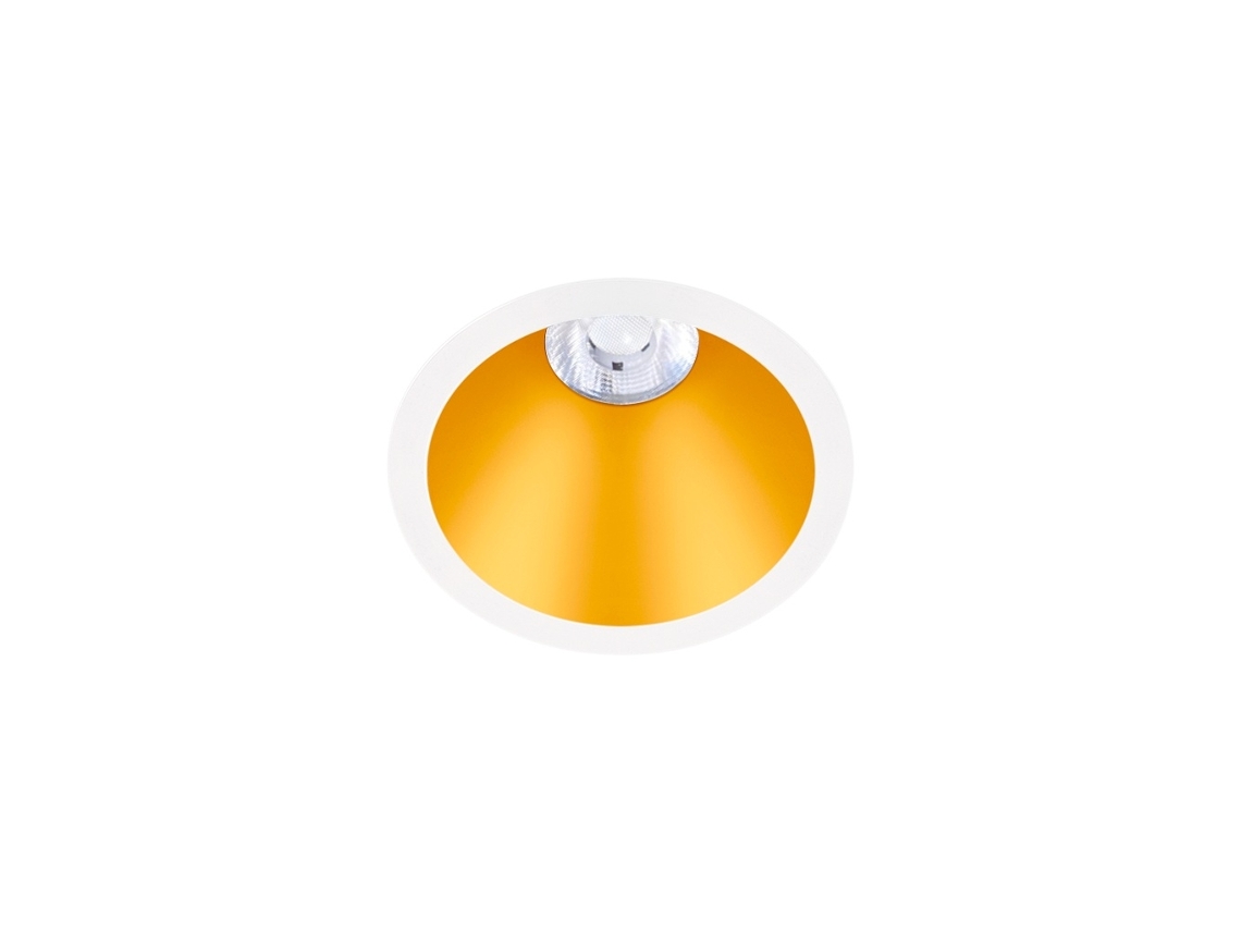 Reflector Downlight Led 5w/7w Corte Areni Cónico Ø 65 Mm 2700k Blanco Cálido Dorado 5 W Ledkia