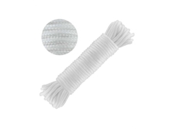 Bola de cuerda de polipropileno blanca Gibalto de 10 m