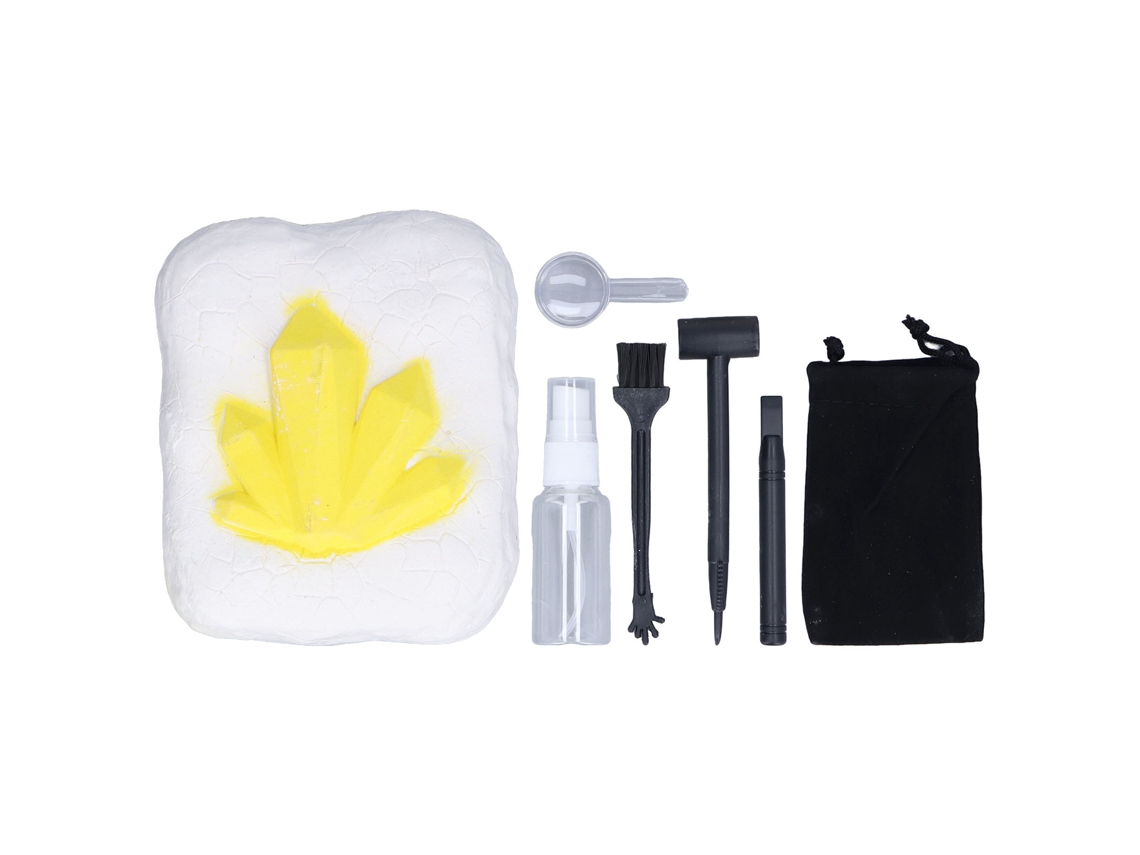 Bj-kit De Escavação De Joias 7 Peças Brinquedos Educativos Para Crianças Para Desenvolver Habilidades Práticas E Ciência Diy