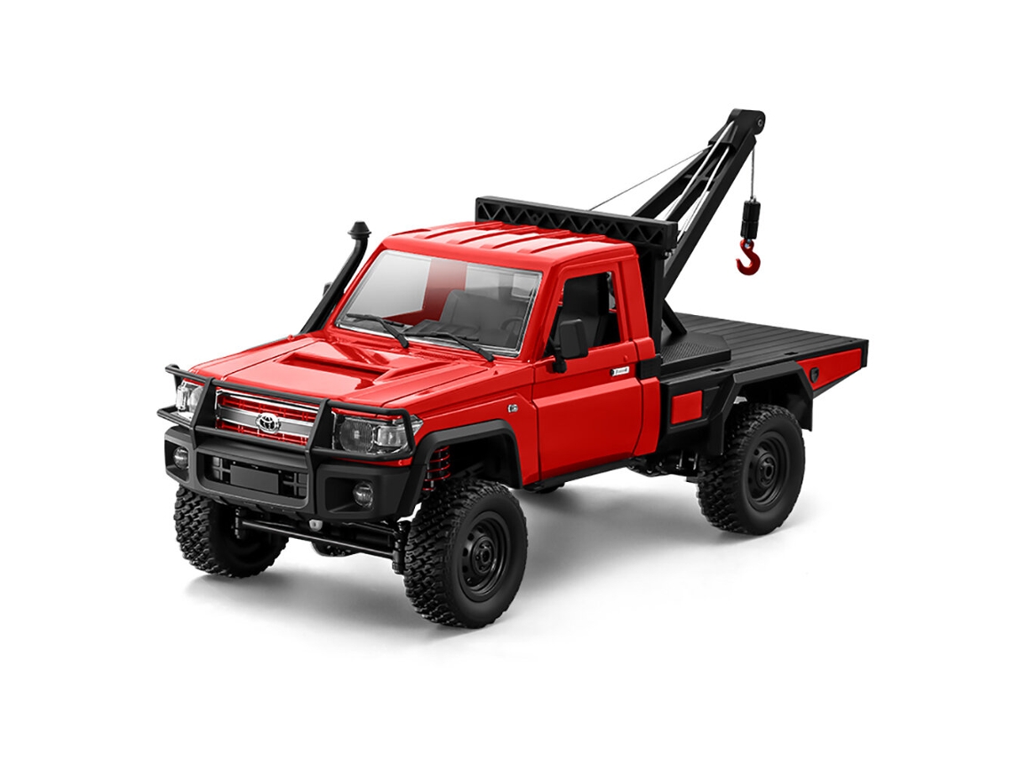 Rojomnrc Mn82t 1/12 2.4g 4wd Coche Rc Para Toyota Lc79 Rock Crawler Rtr Luz Led Escalada Todoterreno Vehículos Modelos Juguetes