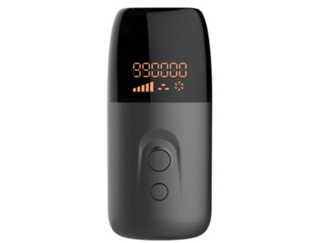 Depiladora Ipl con Enfriamiento Depiladora Glacial Permanente Indolora con 5 Intensidades de Luz negro BISBISOUS
