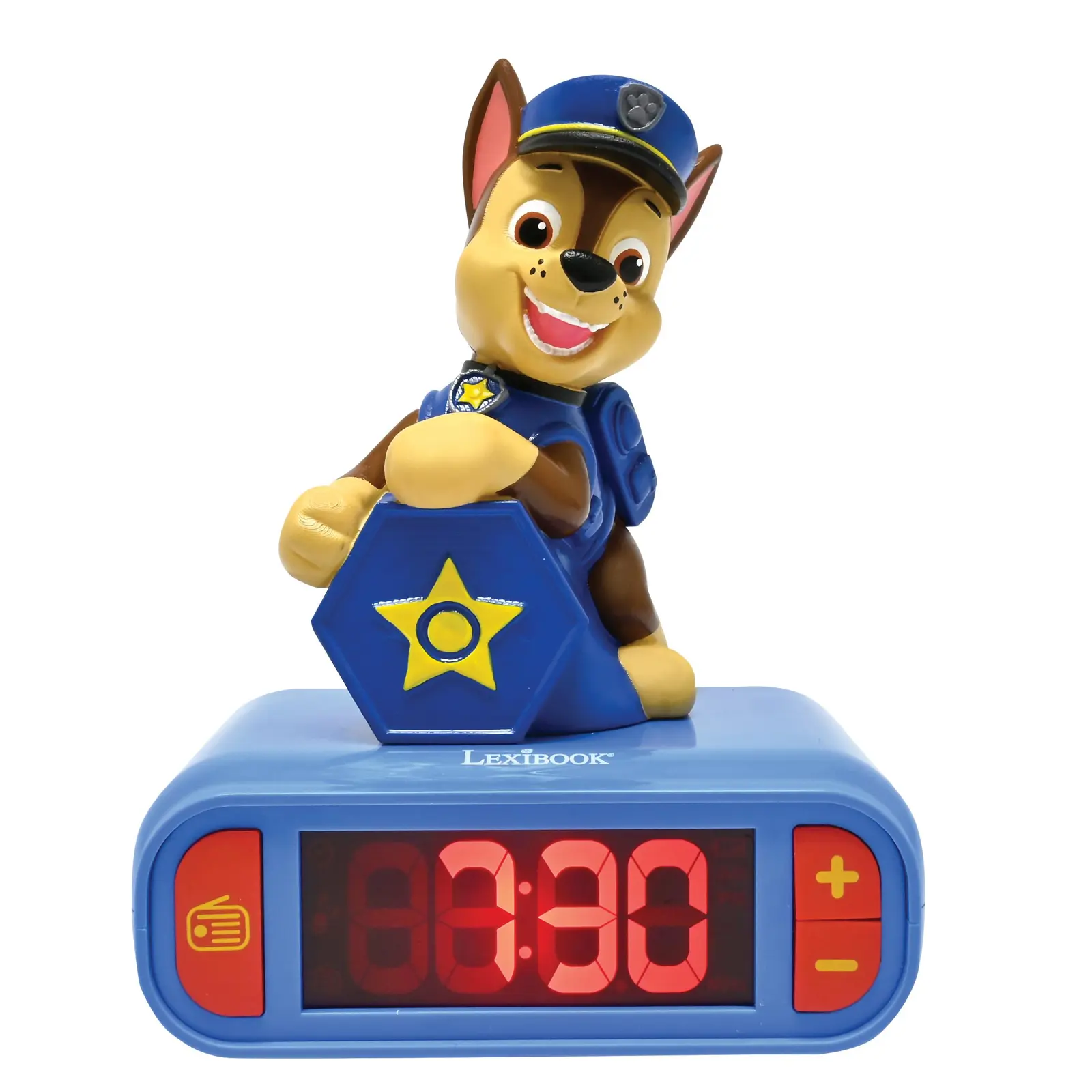 Paw Patrol Chase 3d-nachtlicht-wecker Mit Soundeffekten