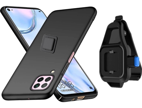 Funda Huawei P40 Lite Turtleshell con Soporte de Cintura Negro
