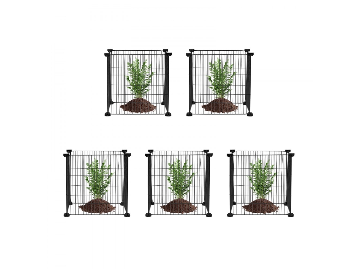 Conjunto de Jaulas, Cajas y Rejillas Protectoras para Plantas Tekmaquinas