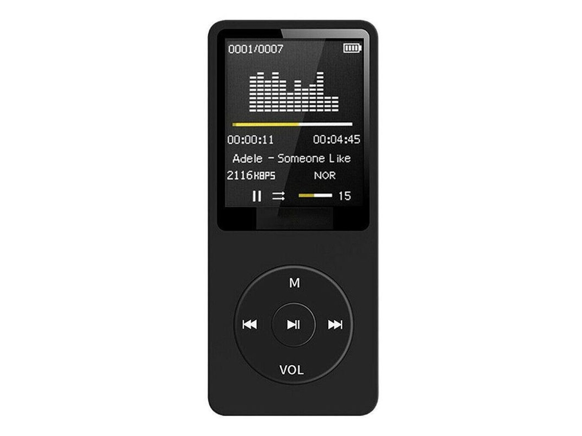 Reproductor Mp3/mp4 Con Radio Fm, Grabadora, Altavoces, Modelo Deportivo Portátil, Whv, Pantalla De 1,8 Pulgadas, Compatible Con Tarjeta De 64 Gb.