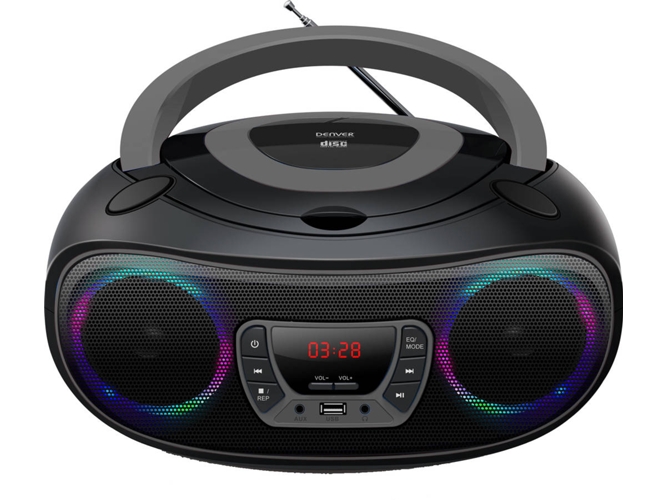 Radio DENVER ELECTRONICS TCL-212BT Gris