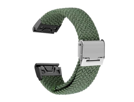 Pulsera Trenzada Flexible para Garmin Tactix 7 Pro Ballistics Edition Verde VEANXIN