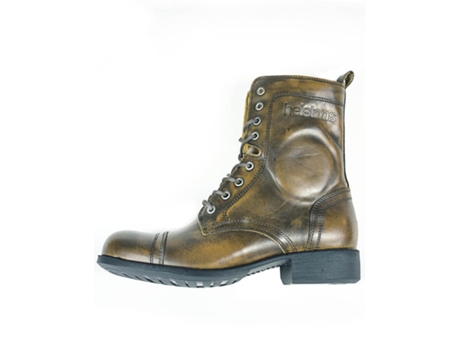 Botas de Moto para Mujer HELSTONS (38 - Cuero - Marrón)