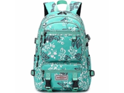 Mochilas para viajes al aire libre, bolsa para computadora portátil, ocio, estudiantes universitarios, mochila escolar verde