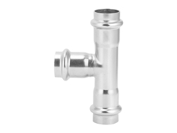 Conector En T Recto G1/2 Dn15 De Acero Inoxidable 304 Para Tuberías De Agua.