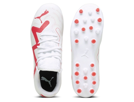 Botas de fútbol Unisex para Fútbol PUMA Future Play Mg Blanco (32)