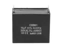 Condensador De Arranque Y Funcionamiento Cbb61 Para Motor 350v Ac 16uf 50/60hz Generador Cqc