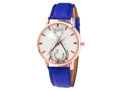 Reloj De Pulsera Casual De Cuarzo Zhoulianfa Fashion Para Hombre Y Mujer - Azul