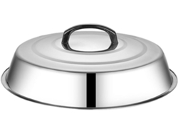 Cúpula De Parrilla De Acero Inoxidable Con Control De Ventilación, Tapa Redonda De 34 Cm Para Barbacoa Al Aire Libre Y