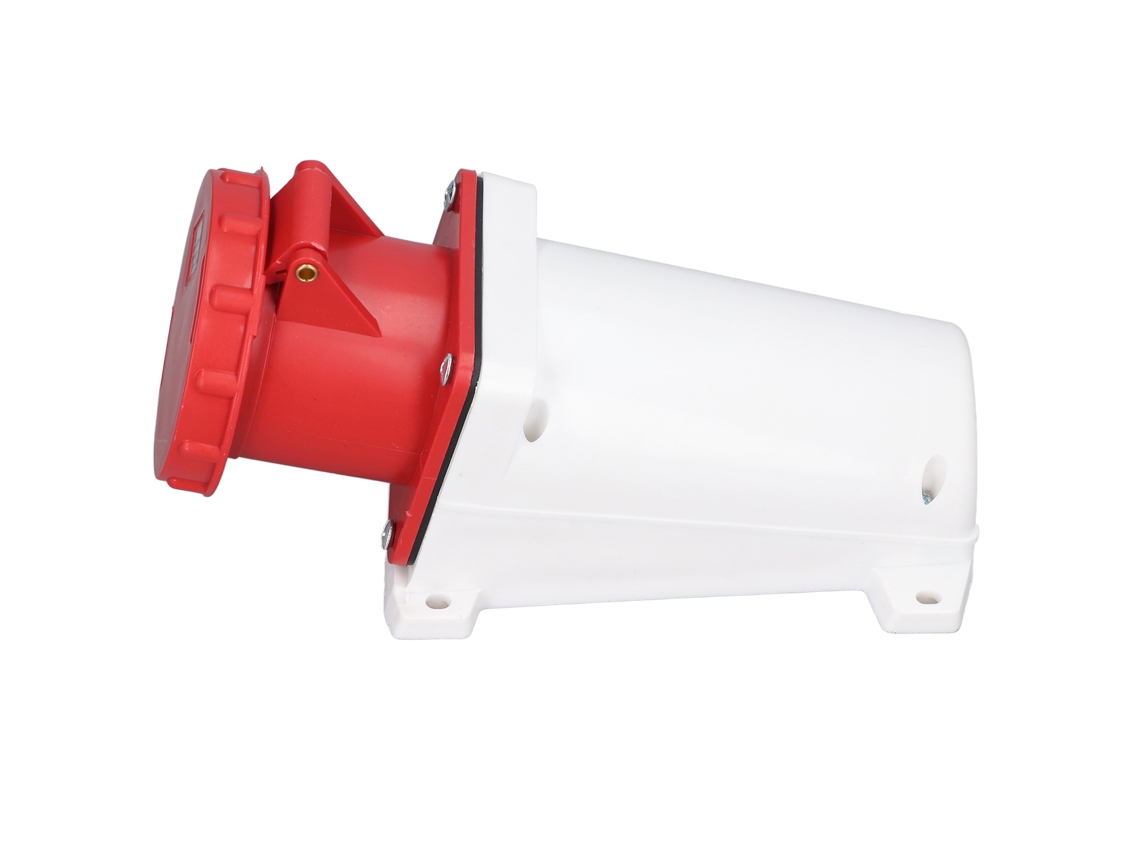 Conector Industrial Impermeable Ip67, 5 Pines, 63 A, 220-415 V Para Fábricas.