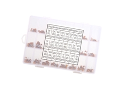 Kit 2026dz de 480 condensadores cerámicos monolíticos, 24 valores, de 10 pF a 10 µF para ordenador.