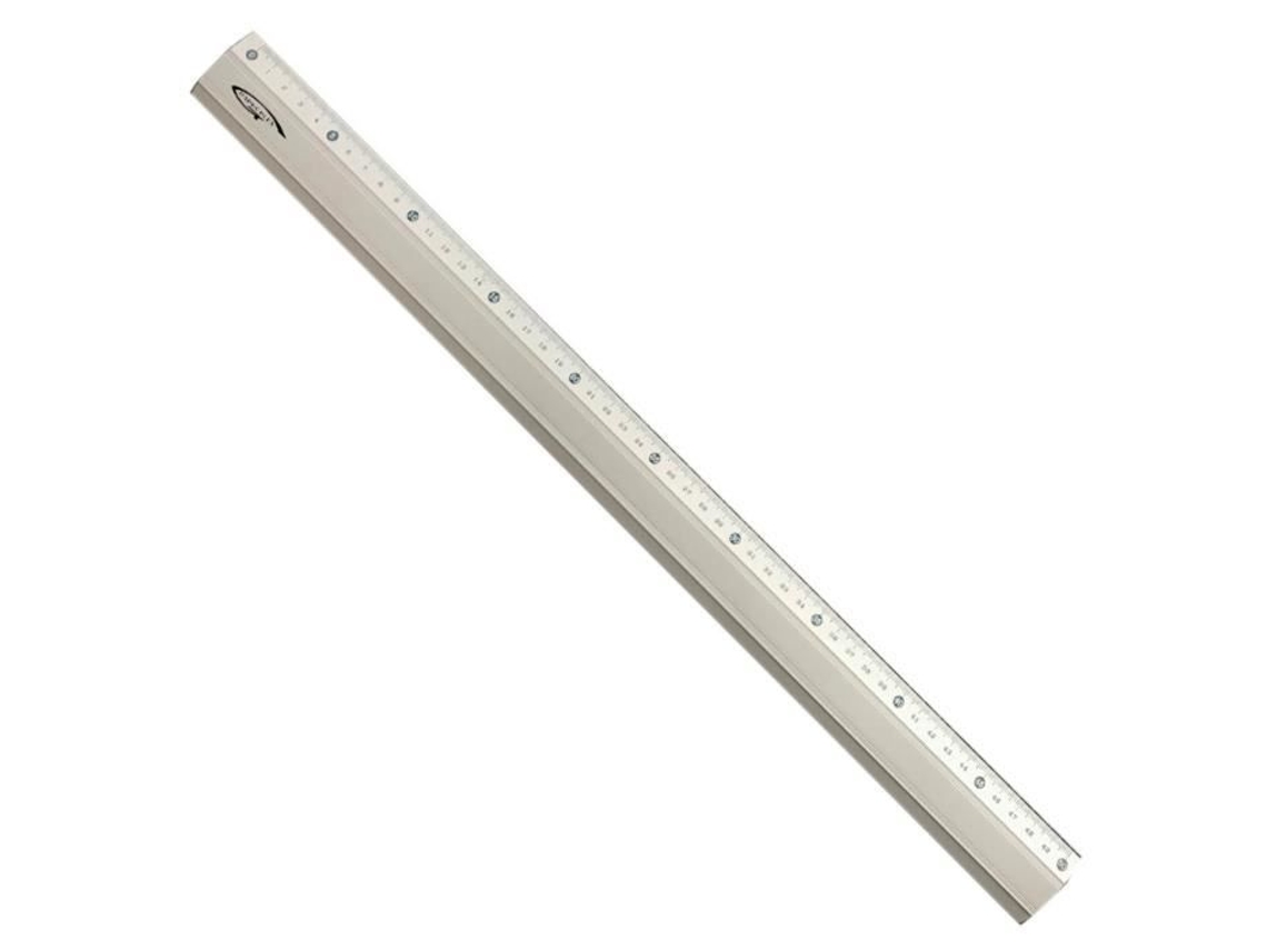 Reglas de aluminio antideslizantes 50 cm.