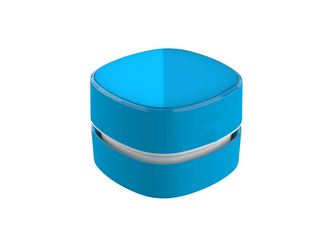 Mini aspiradora de escritorio, inalámbrica y recargable, ideal para teclados, hogar y escuela, color azul Siurn