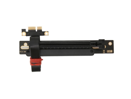 HURRISE Cable de extensión Pcie de 20 cm Adaptador de Tarjeta gráfica de Doble protección