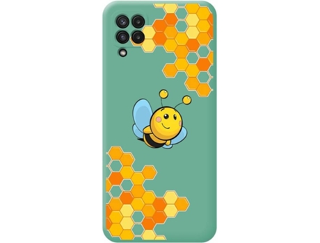 Carcasa Samsung Galaxy A22 4G / M22 TUMUNDOSMARTPHONE Abeja Verde