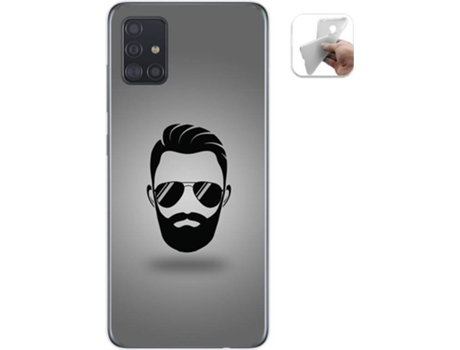 Carcasa Samsung Galaxy A51 TUMUNDOSMARTPHONE Barba Multicolor