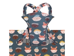 Portabebés Versátil Ligero Y Transpirable Adecuado Para Bebés De 3 A 18 Meses (niños) Czhhmart