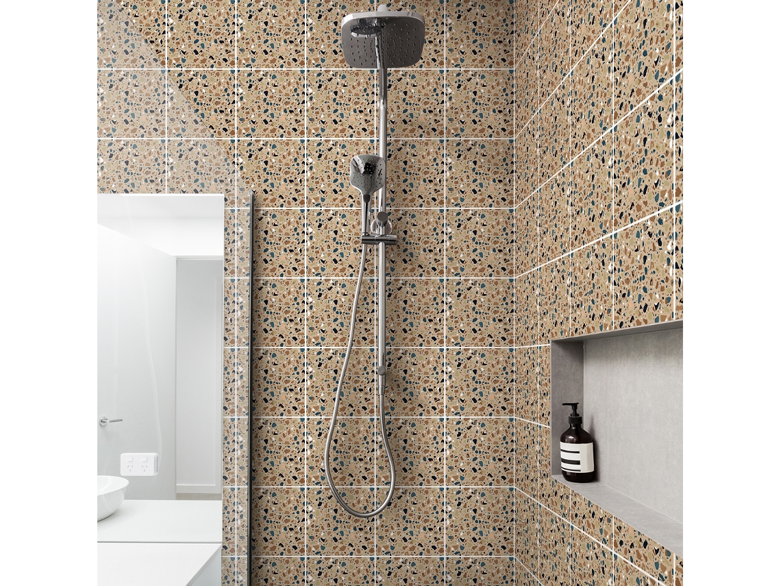Vinilo Decorativo AMBIANCE STICKER 60 Stickers Carreaux De Ciment Terrazzo Diego - 60x100 cm