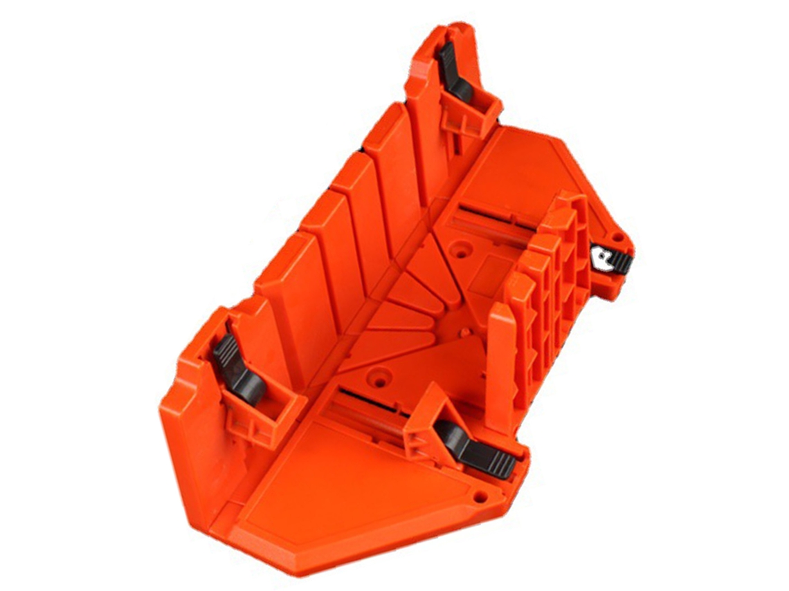 Caja para sierra cónica multiángulo y anti-roturas