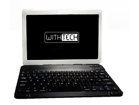 Tablet WITHTECH Pad - 3G con funda y teclado (10'' - 4 GB - 32 GB RAM - Wi-Fi+3G - Plata)