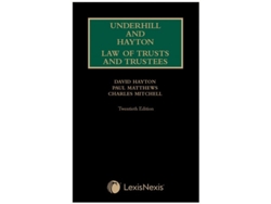 Libro Underhill And Hayton Law Of Trusts And Trustees De Charles Mitchell (inglés - Tapa Dura)