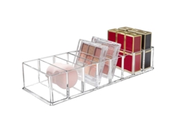 2026-organizador De Maquillaje Desmontable, 8 Compartimentos Caja De Almacenamiento Acrílico Transparente Para Maquillaje Joyería
