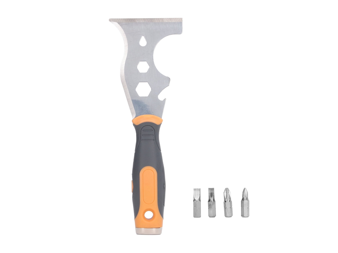 Espátula Para Masa 16 En 1, Hoja De Acero Inoxidable, Raspador De Pintura, Herramienta Multifuncional