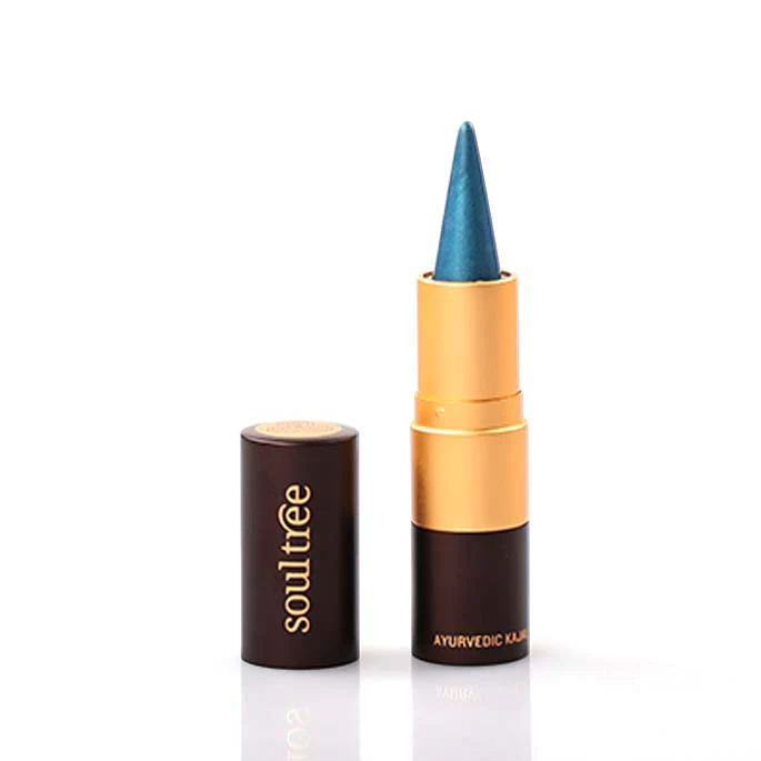 Lápices de aceite Soultree Kajal Caribbean Blue-petroleum (3 g)