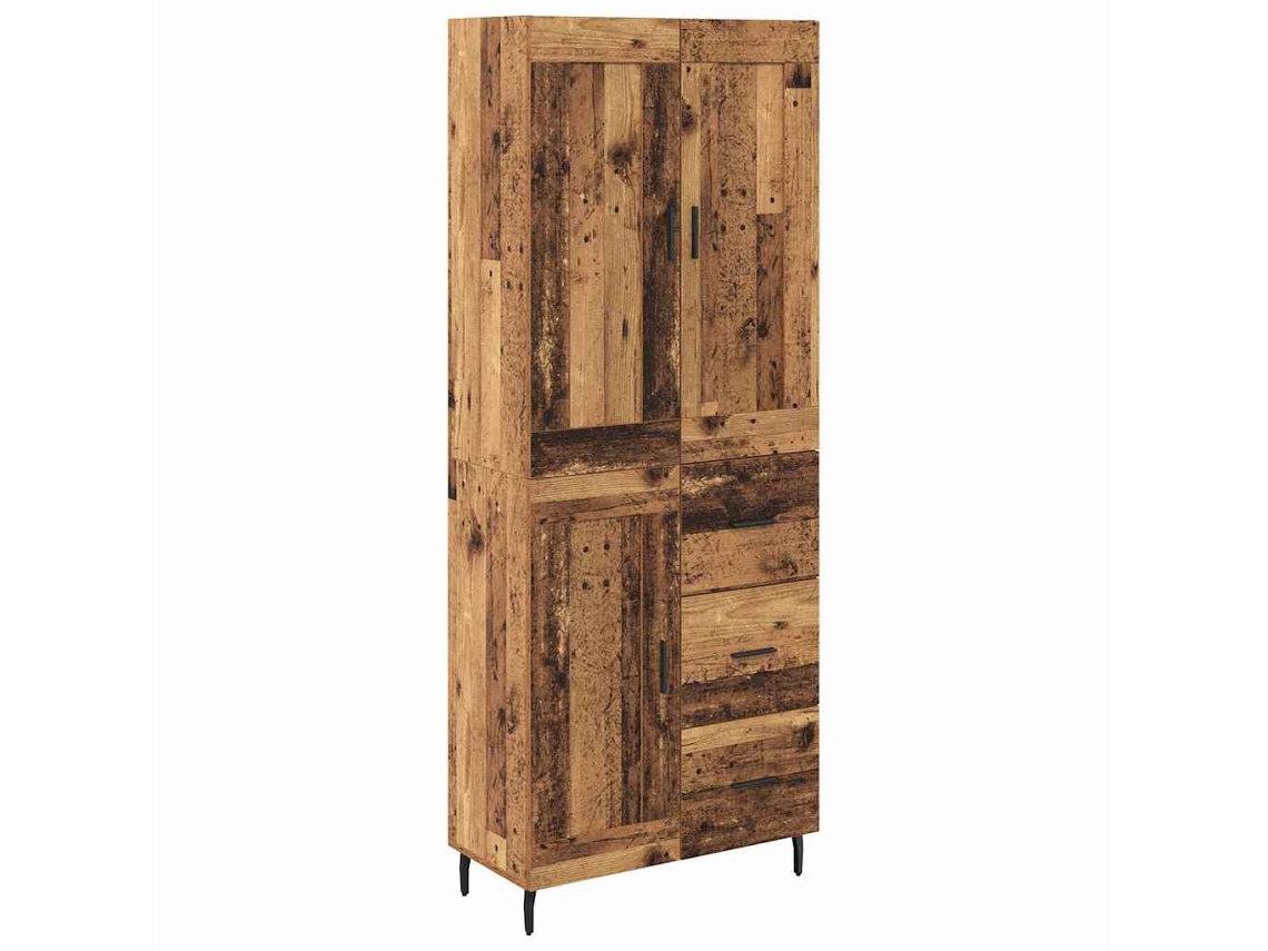 Aparador con Cajón 2 Piezas Madera Antigua Madera Procesada MAISON EXCLUSIVE