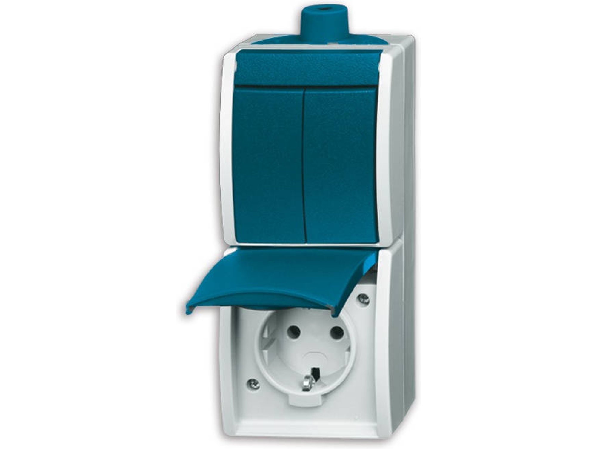 Enchufe CEE 7/3 BUSCH-JAEGER 2601/5/20EW-53-503