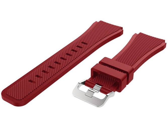 Carcasa WISETONY Samsung Gear S3, Galaxy Watch 46mm Rojo