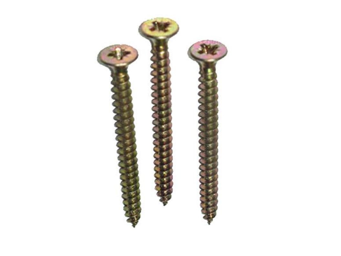 Tirafondo Tornillo Madera C-Hazel Pozi Cemento Acero 3.5 X 20 Caja 10 Unidades FPLUS
