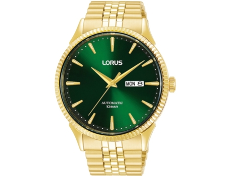 Reloj para Hombre Oro Acero Inoxidable Classic Automatic Rl468Ax9 LORUS