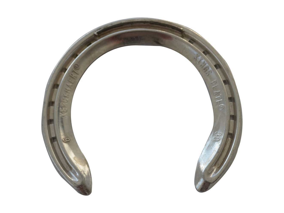 Frente Alu-Pr 28090 20X8 Ferradura Prateado 30Hispano Hipica