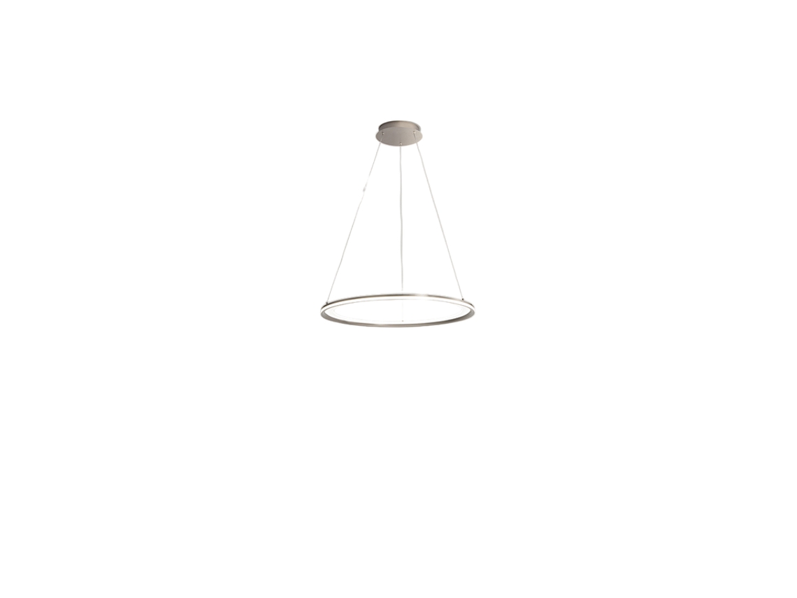 Lámpara colgante LED EDGE 86W Gris Titanio PERENZ