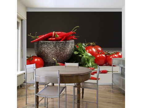 Papel de Pared ARTGEIST Red Dychotomy (200x154 cm)