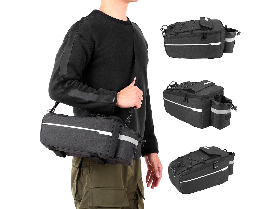 Bolsa de transporte para bicicleta con aislamiento térmico y mochila (sin marca)