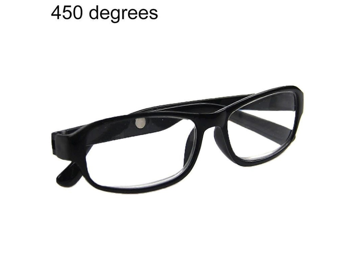 Gafas De Lectura Con Lentes Ópticas +4.5 +5.0 +5.5 +6.0 Corrección Para Presbicia, Unisex, Negro
