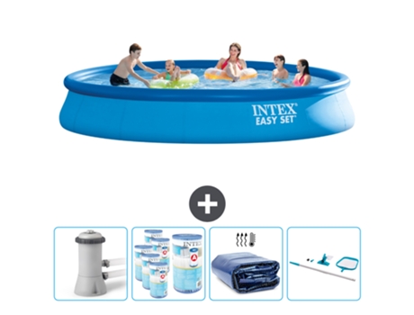 Piscina Insuflável INTEX 28158GN-CB90 (9792 L - 457x84cm)