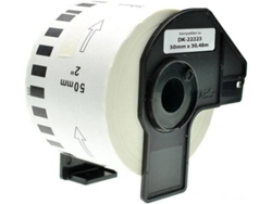 Cinta para impresora GOEIK Brother DK22223 Blanco