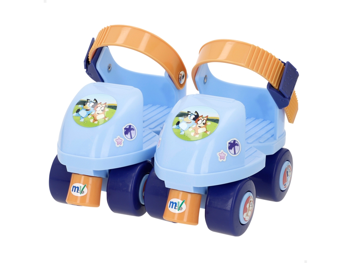 Patines Bluey de 4 ruedas, ajustables, talla 32-36, máx. 20 kg